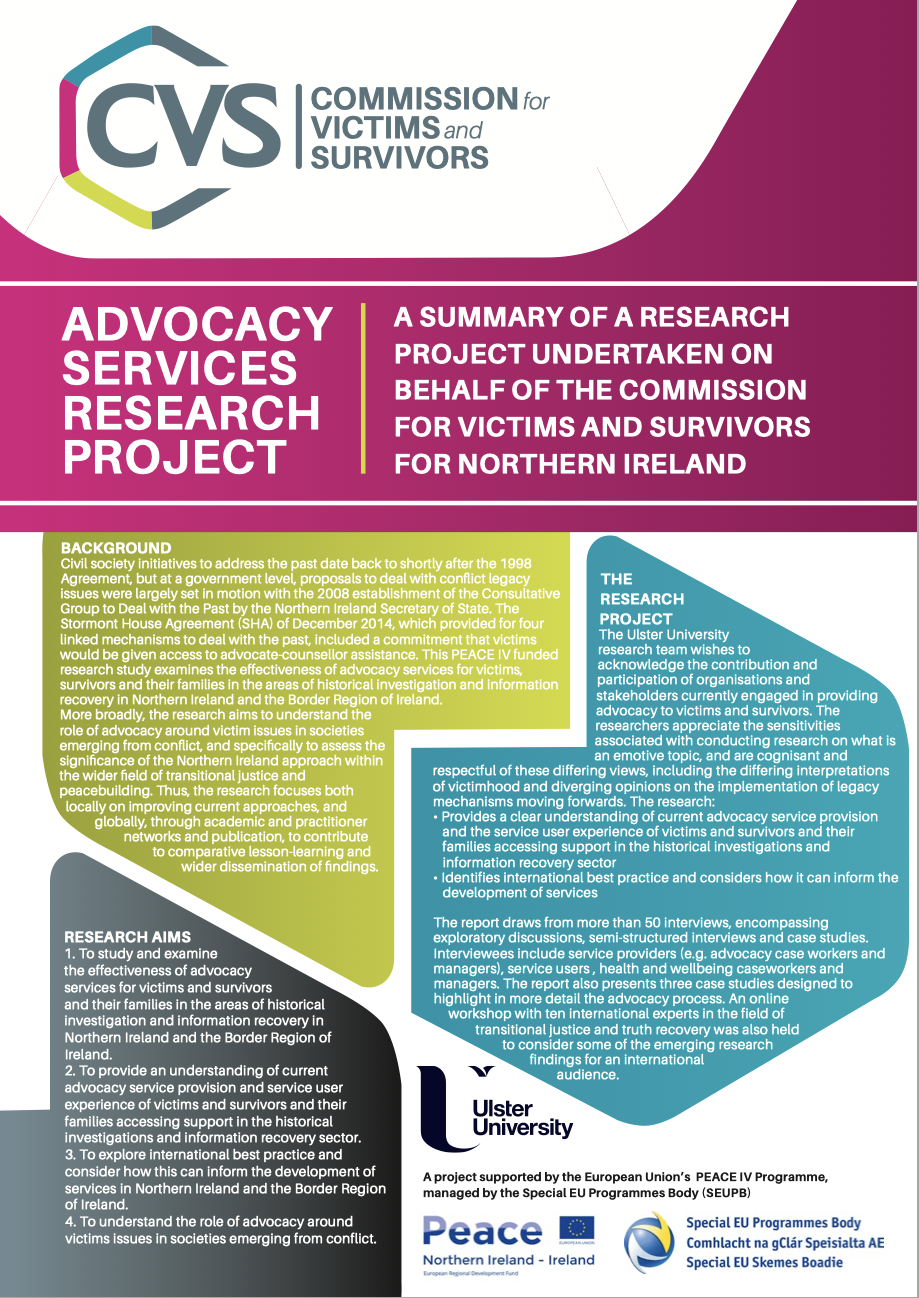 Advocacy Services Report